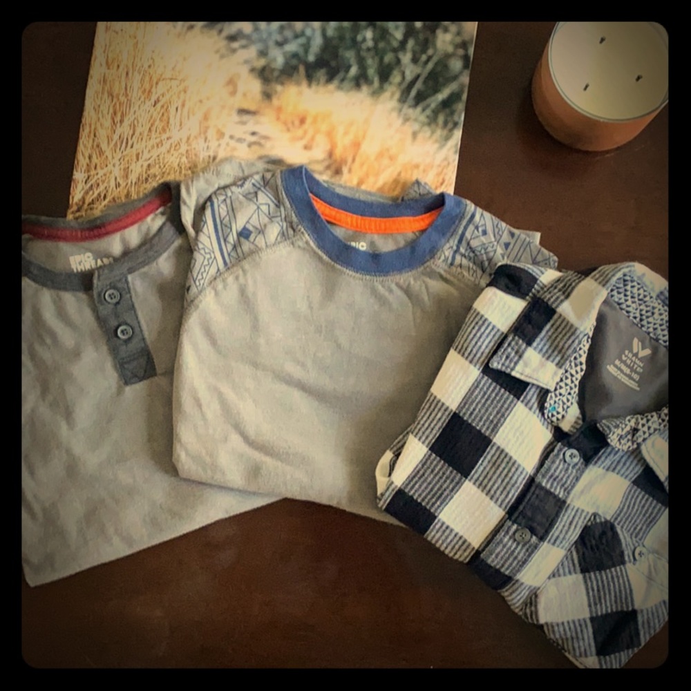 Boys long sleeve tees bundle